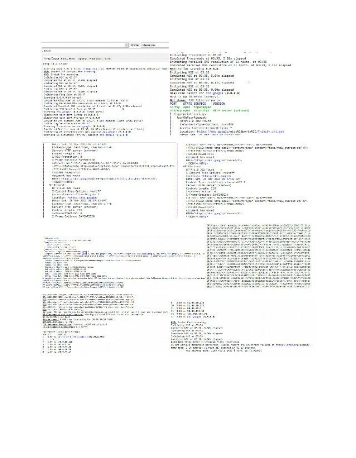 Project on Nmap