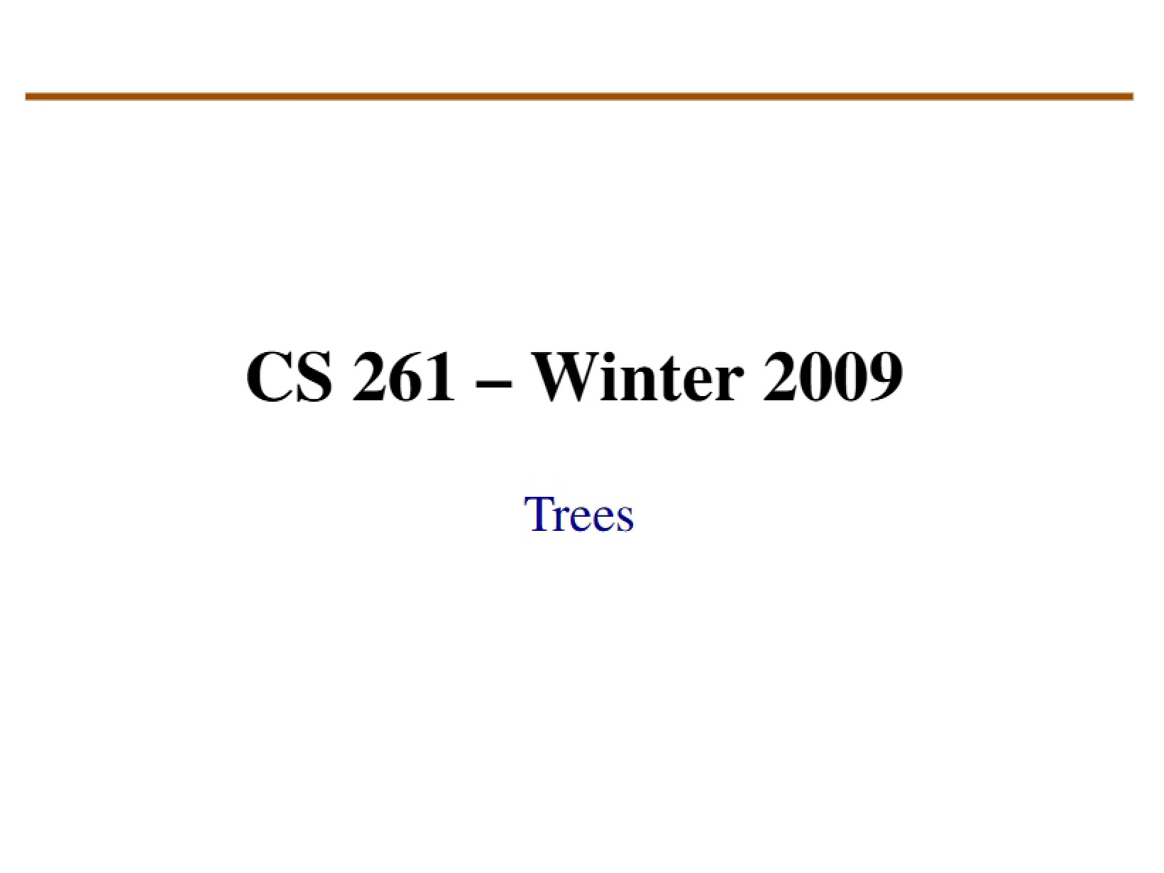 Trees in Data Structures