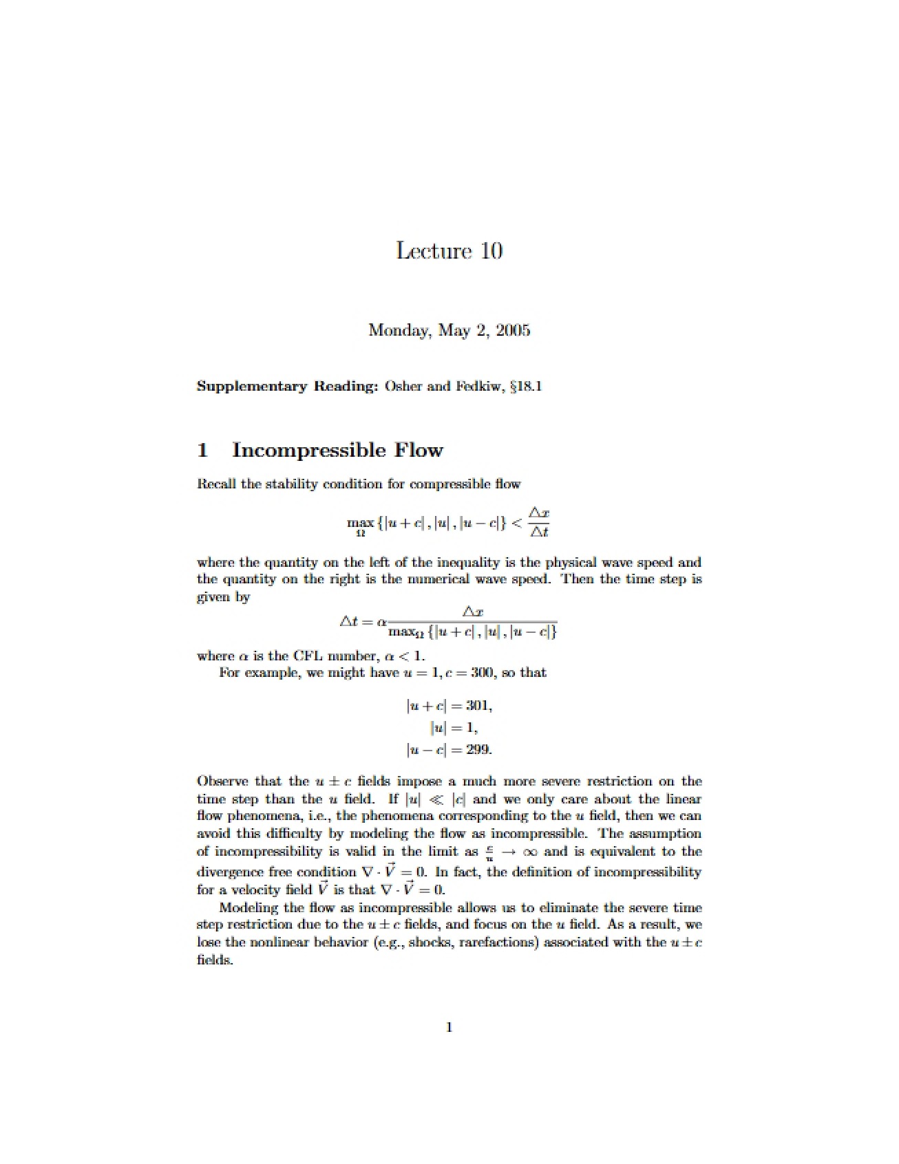 Supplementary Reading