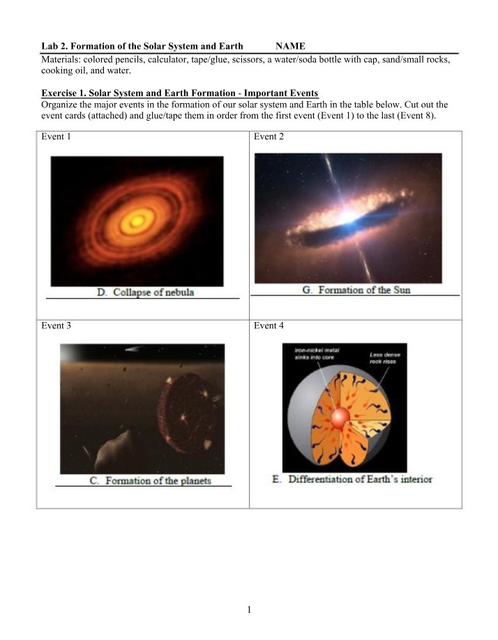 Lab 2 Worksheet for GLG103