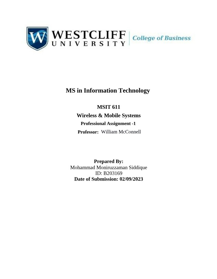 4G vs 5G - Wireless and Mobile Systems