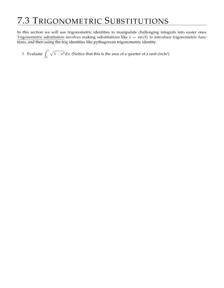 Problem Set 7.3 for Calc2 (1062)