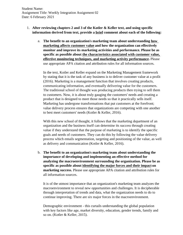 Integration Assignment 02