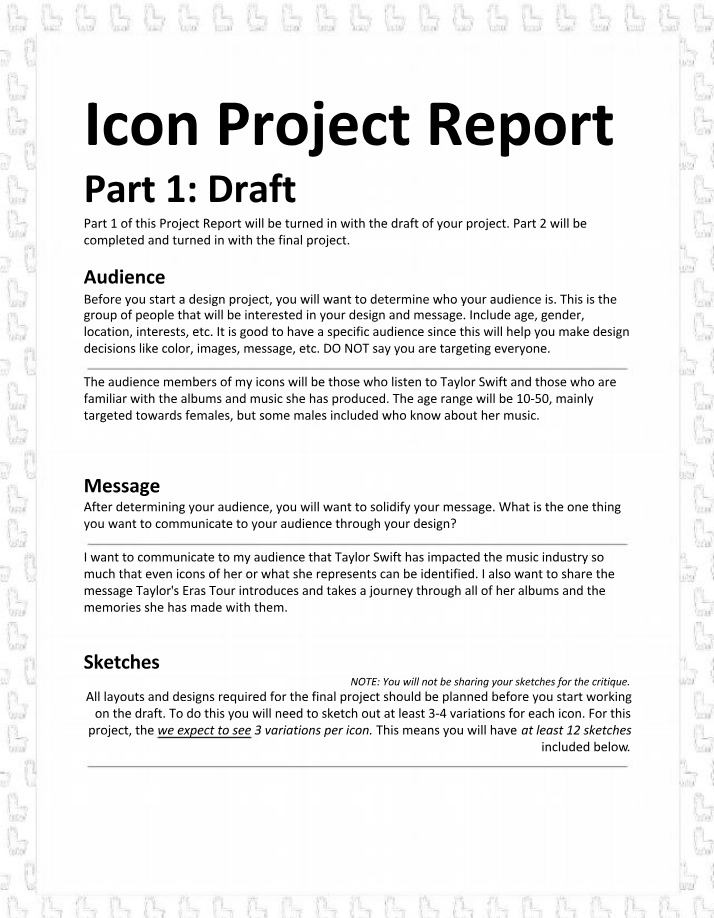 Design Project - Message and Audience Analysis