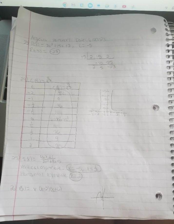 Solutions to Calculus Problems