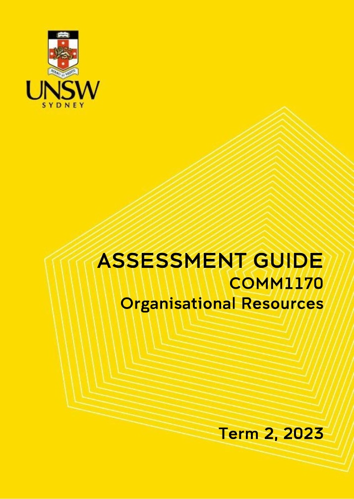 Assessment Guide - COMM1170 2023 T2