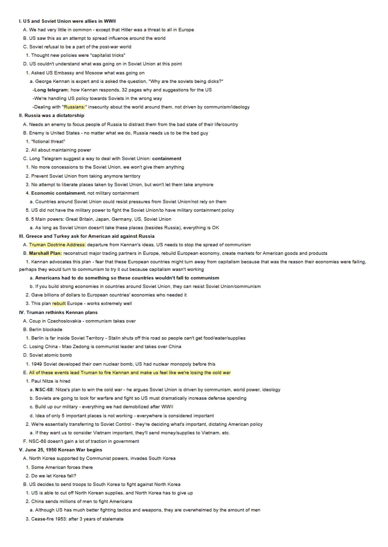 Topic Notes