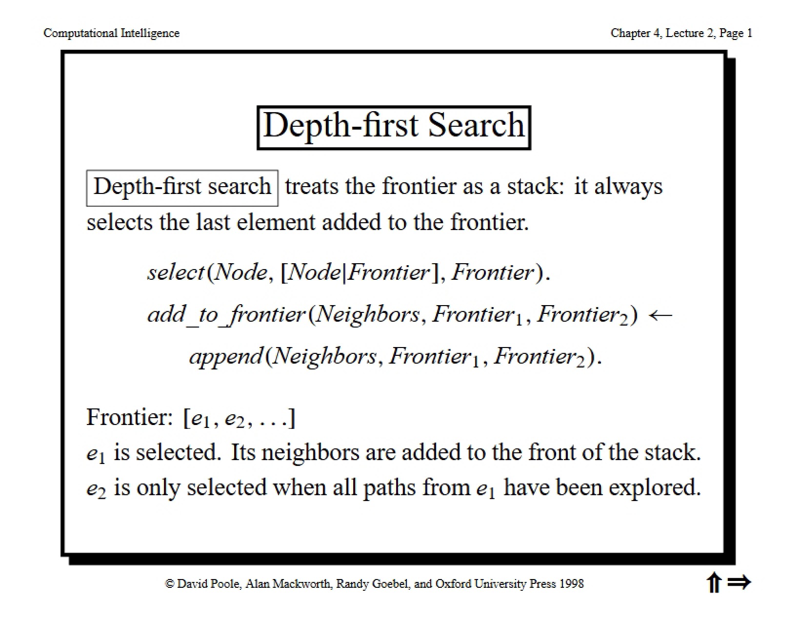 Lecture Notes for CS 170