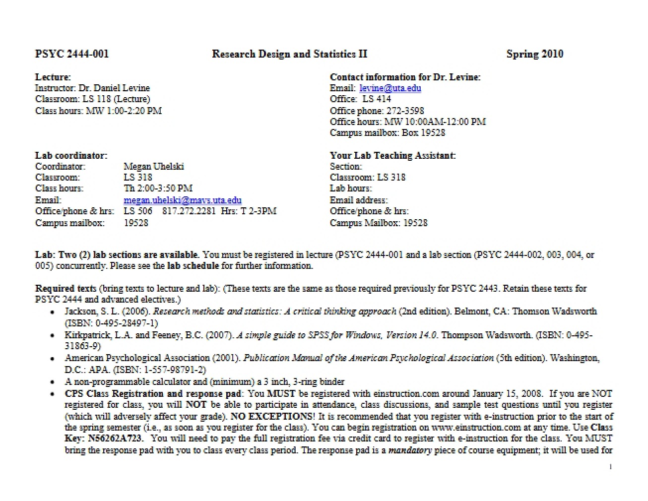 Syllabus Text
