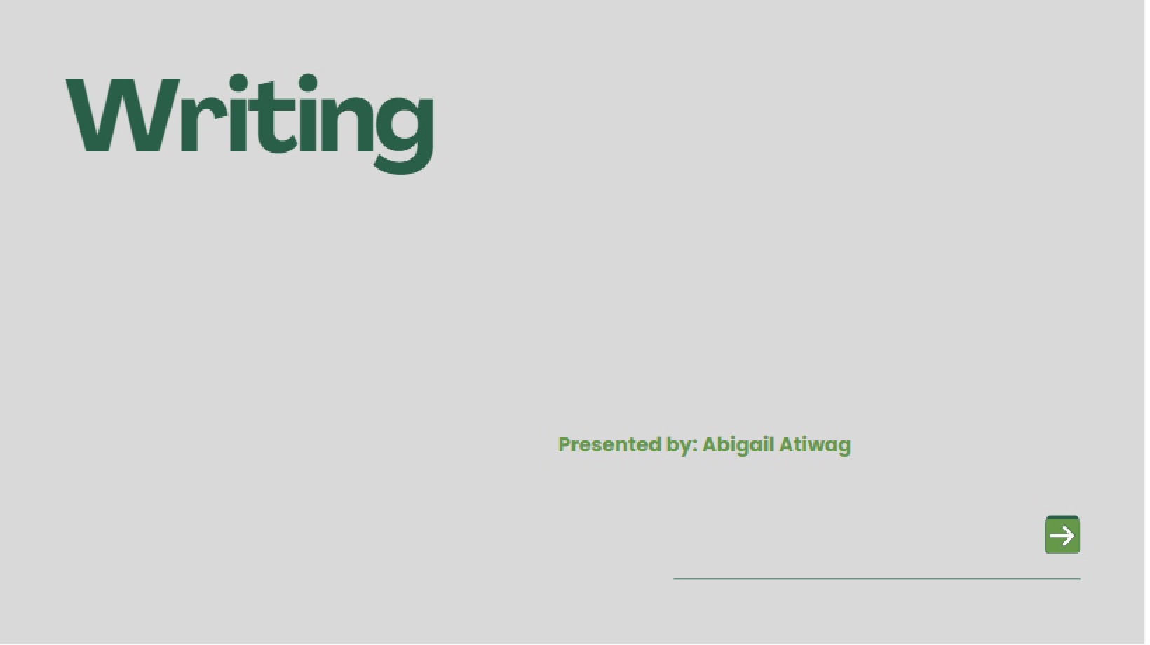 Strategies for Effective Writing