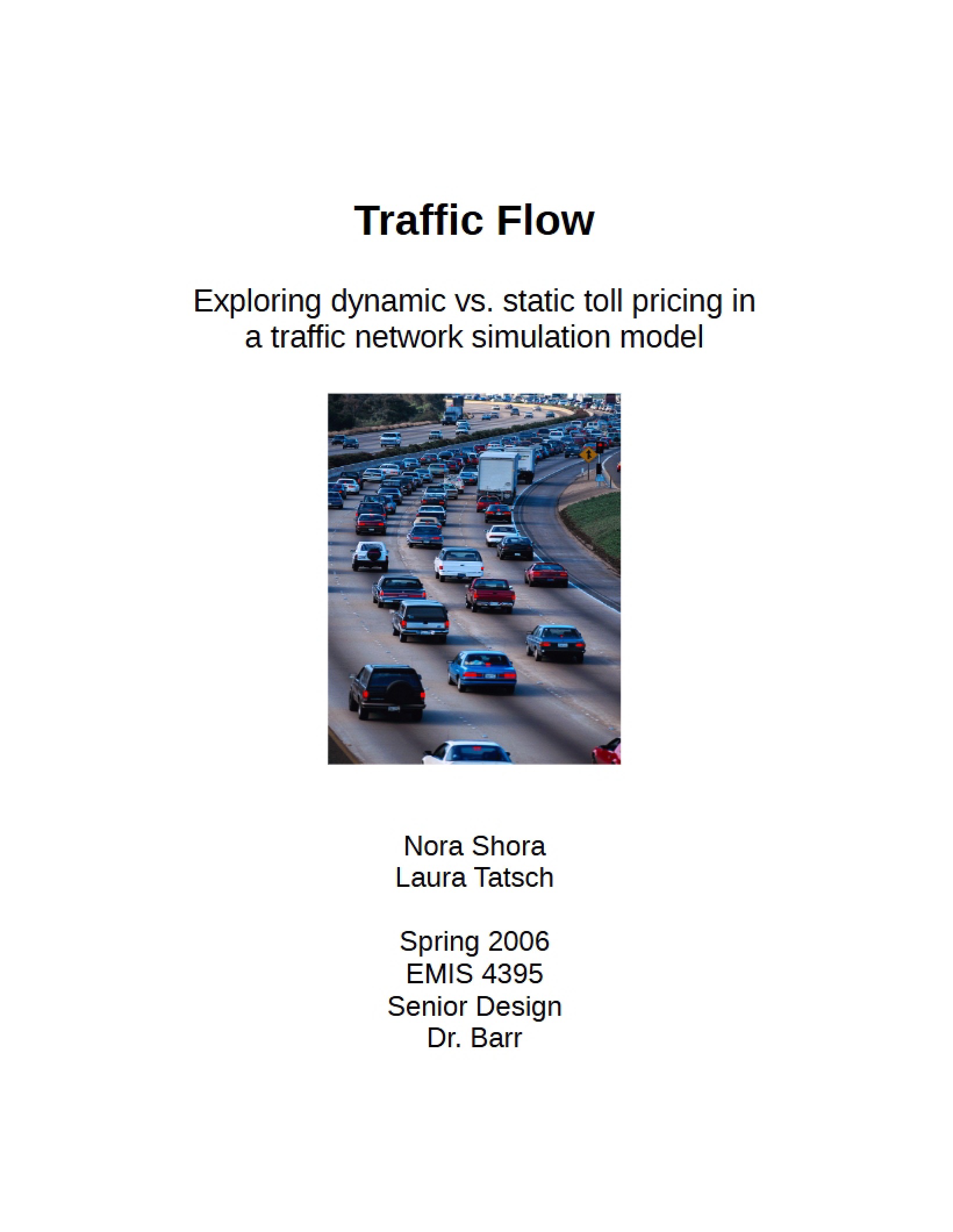 Flow of Traffic