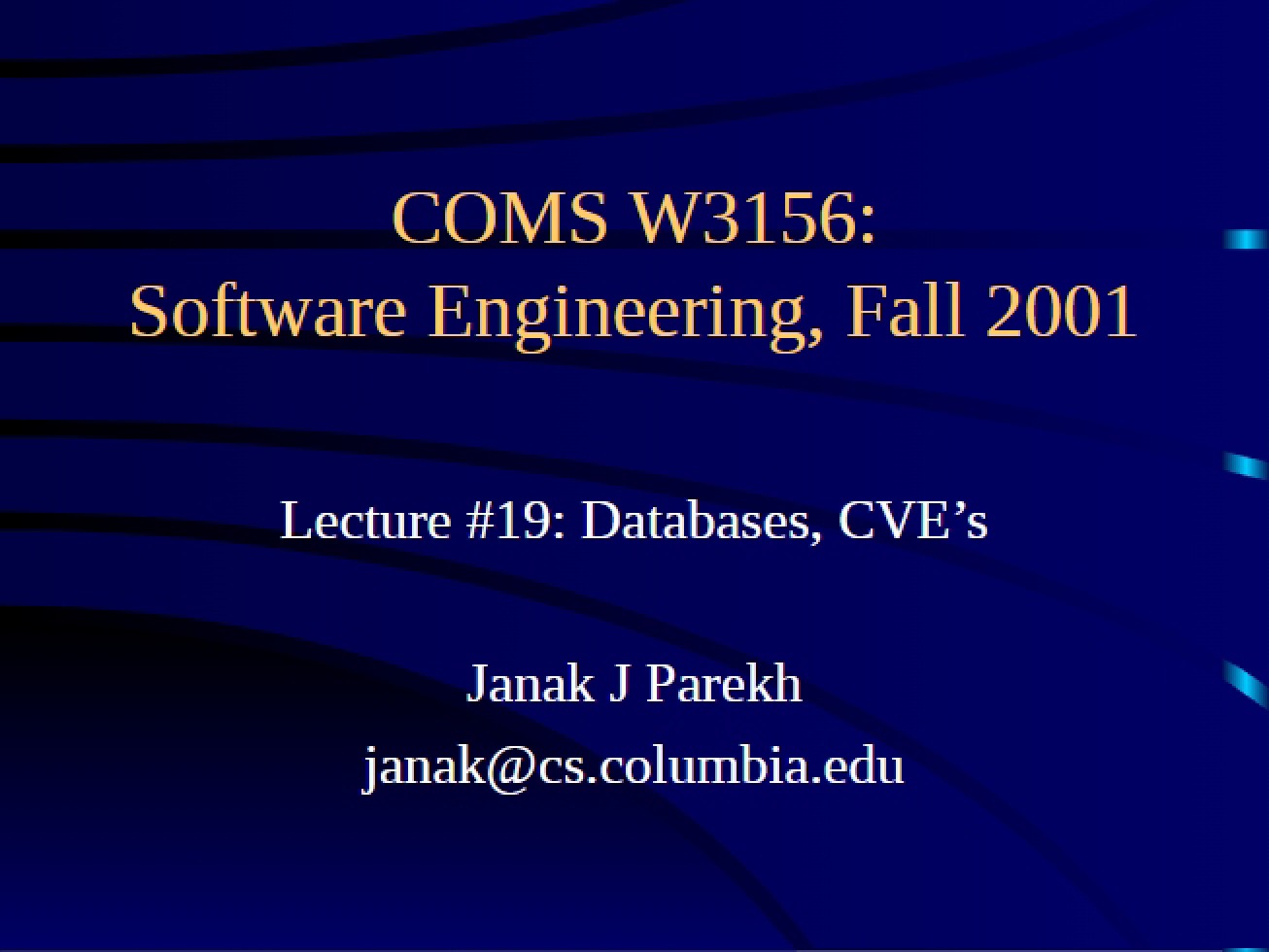 Lecture Notes for Software Engineering (1)