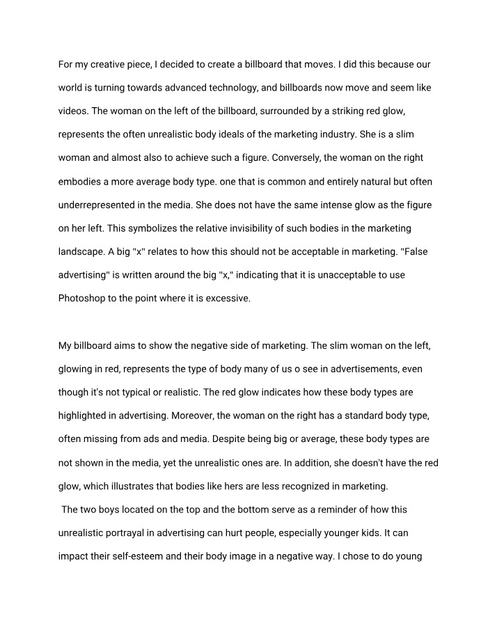 Assignment on the Dark Side of Marketing