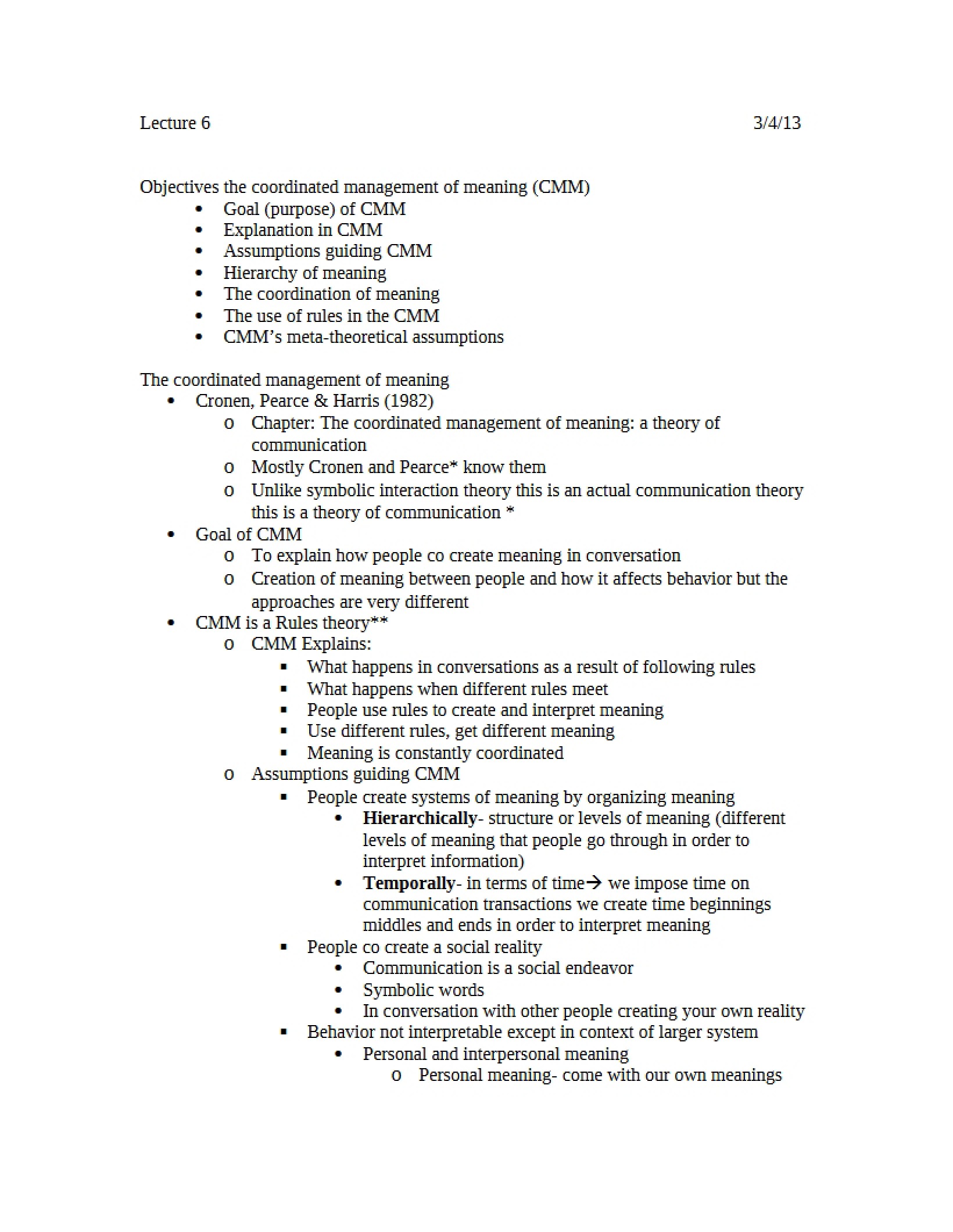 Lecture Records