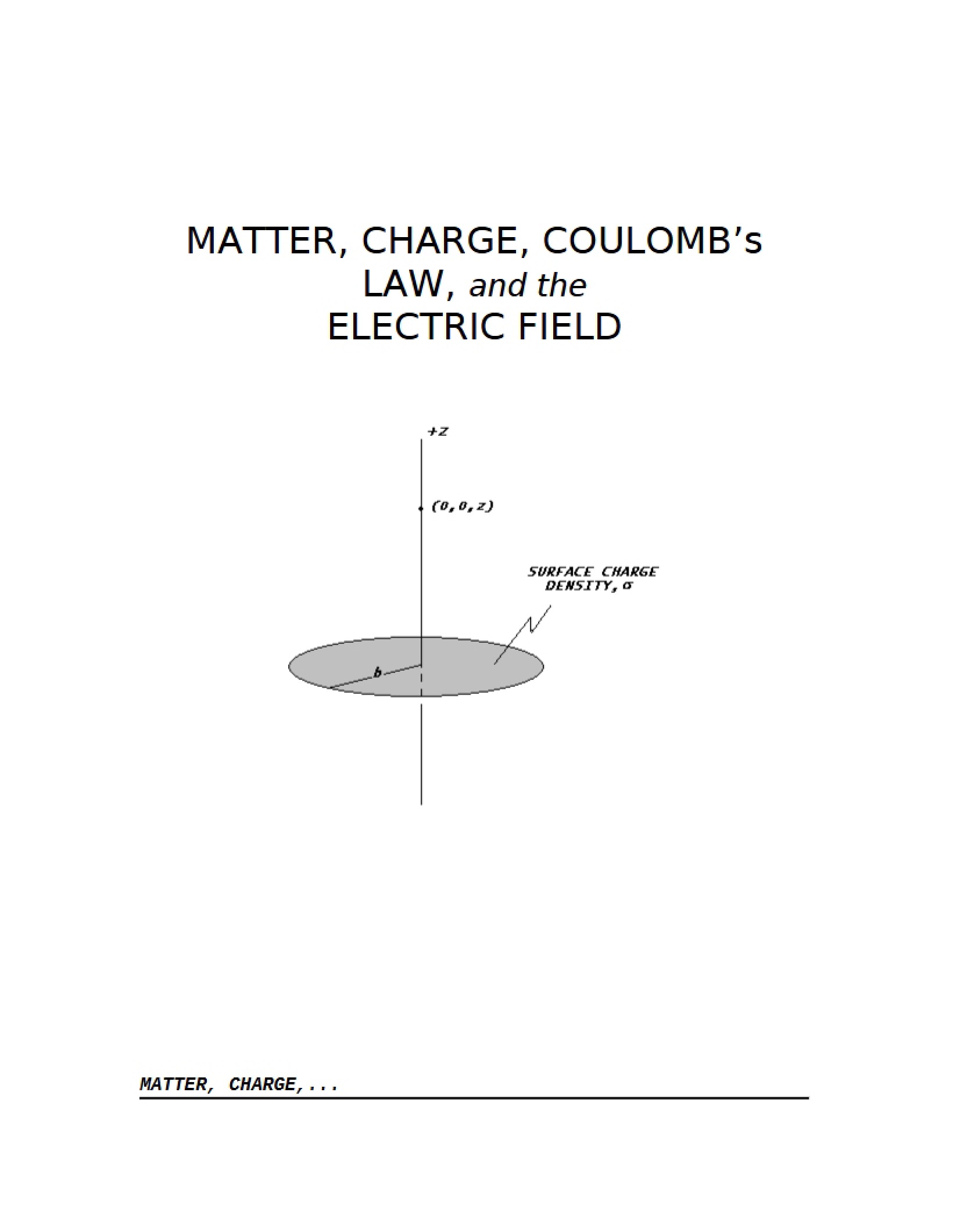 Field of Electricity