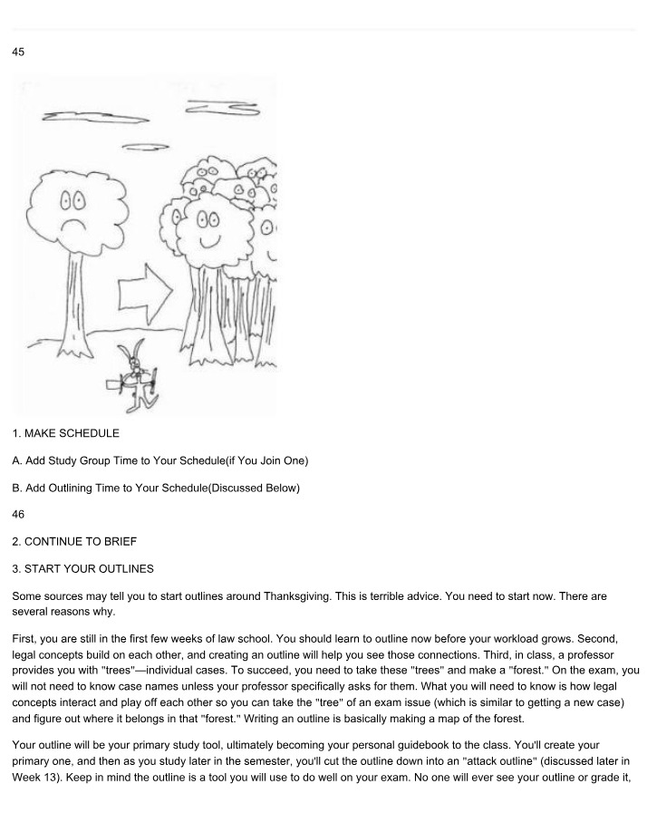 Weekly Law Student Success Guide