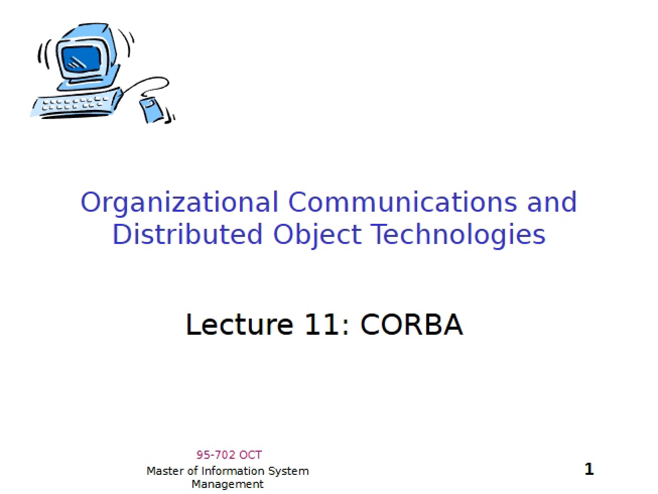 Distributed Systems Lecture Four