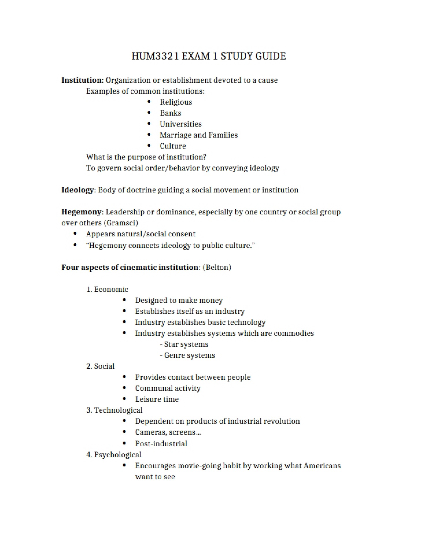 Assessment 1 Comprehensive Prep