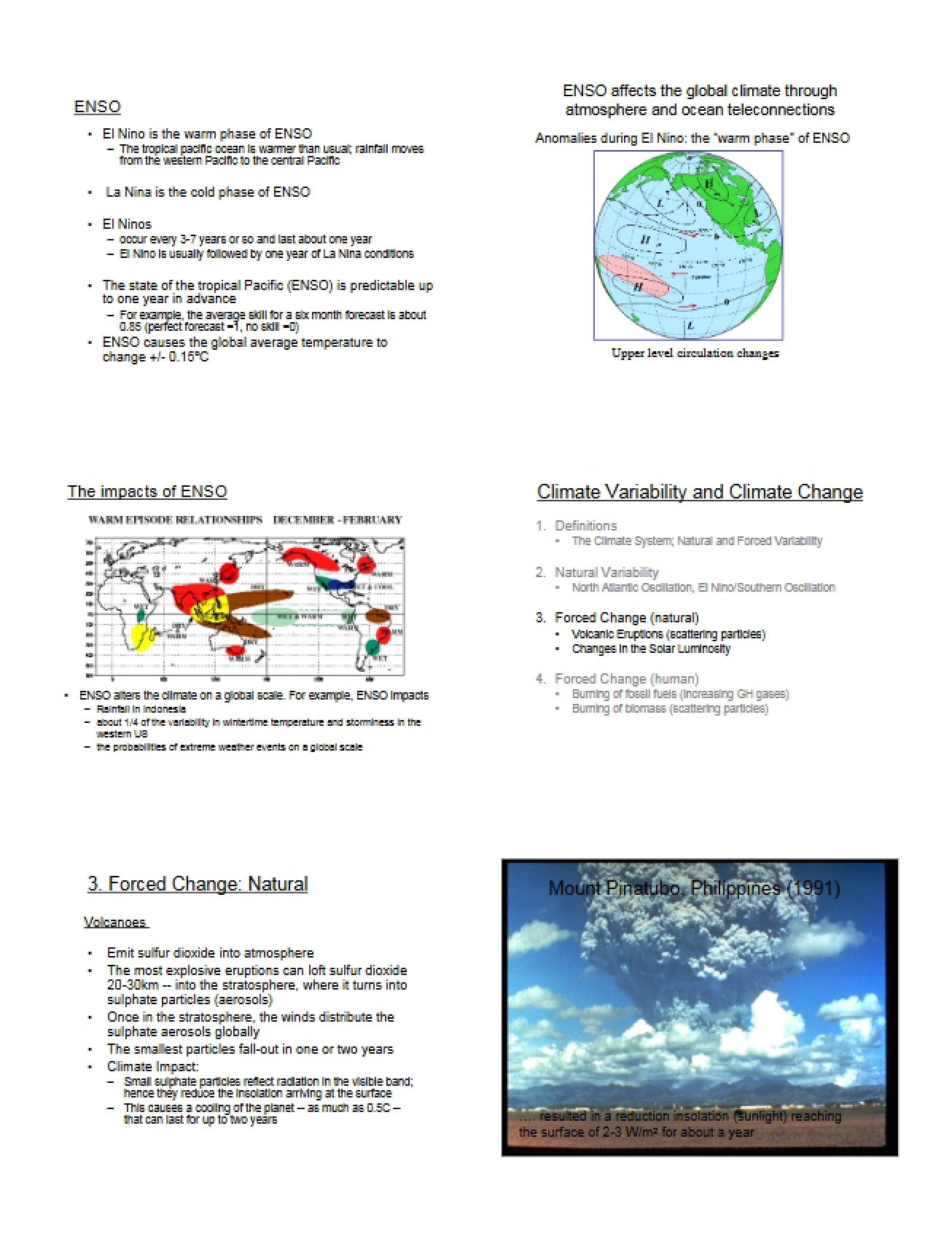 Classroom Lecture Notes