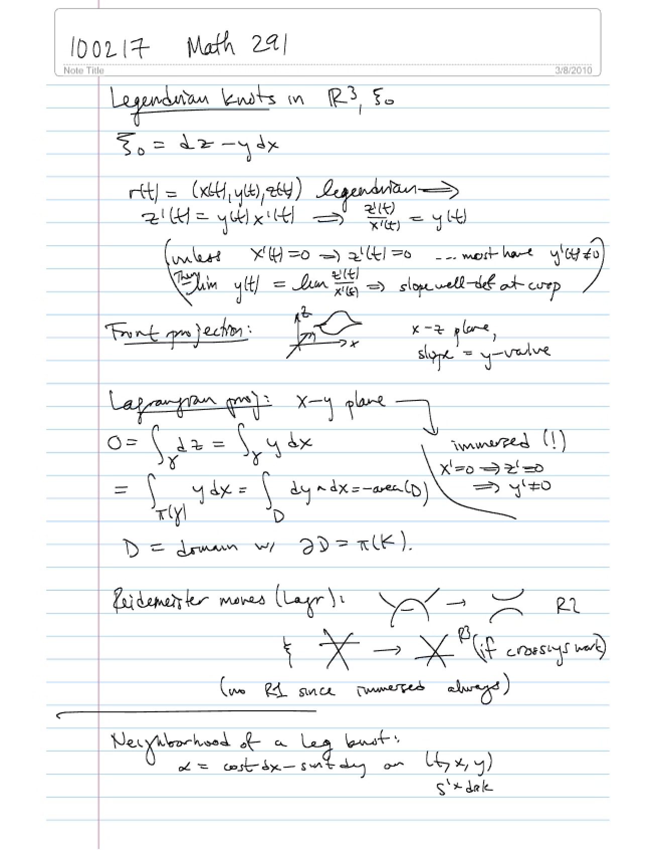 Topology Lecture February 17