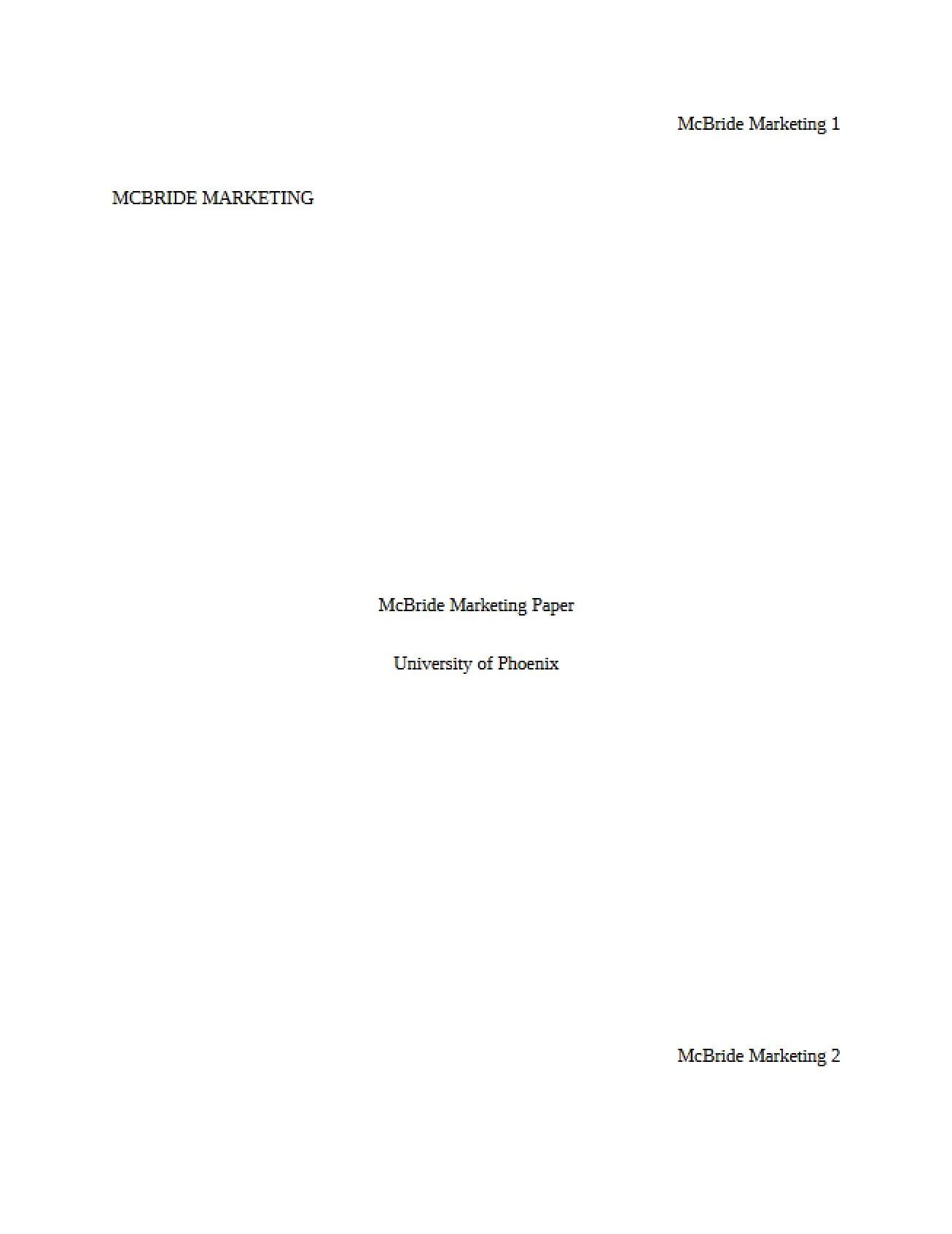 McBride Marketing 2