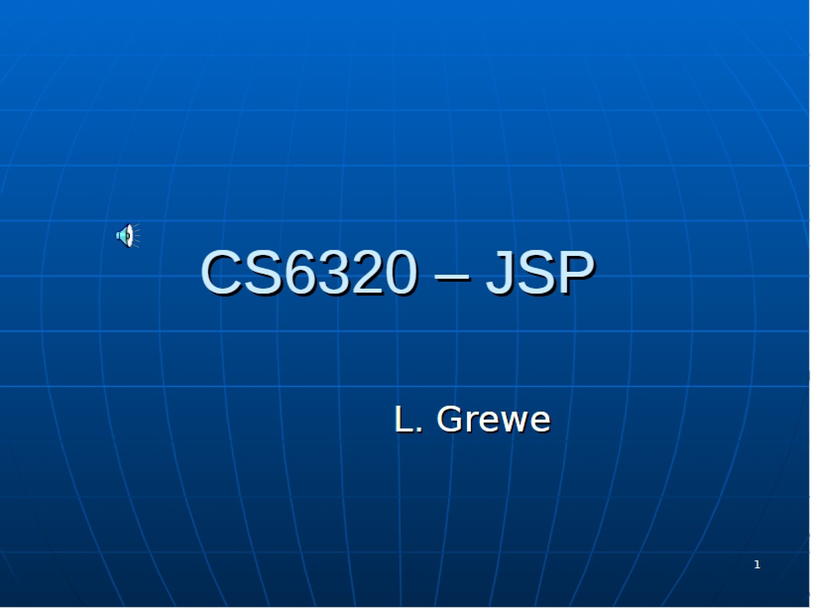 Pages for Java Server