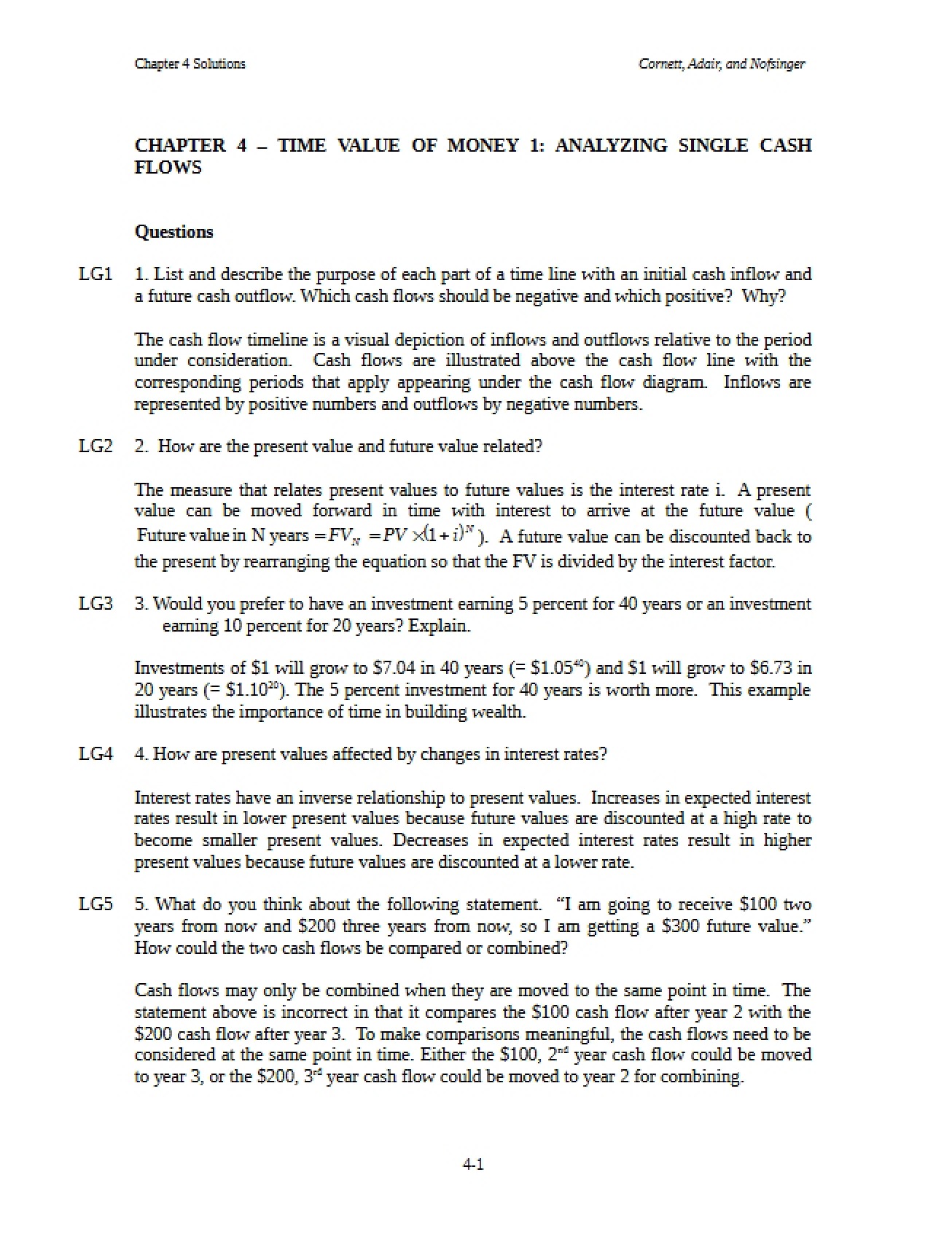 Book Answers Chapter 4 Part 2