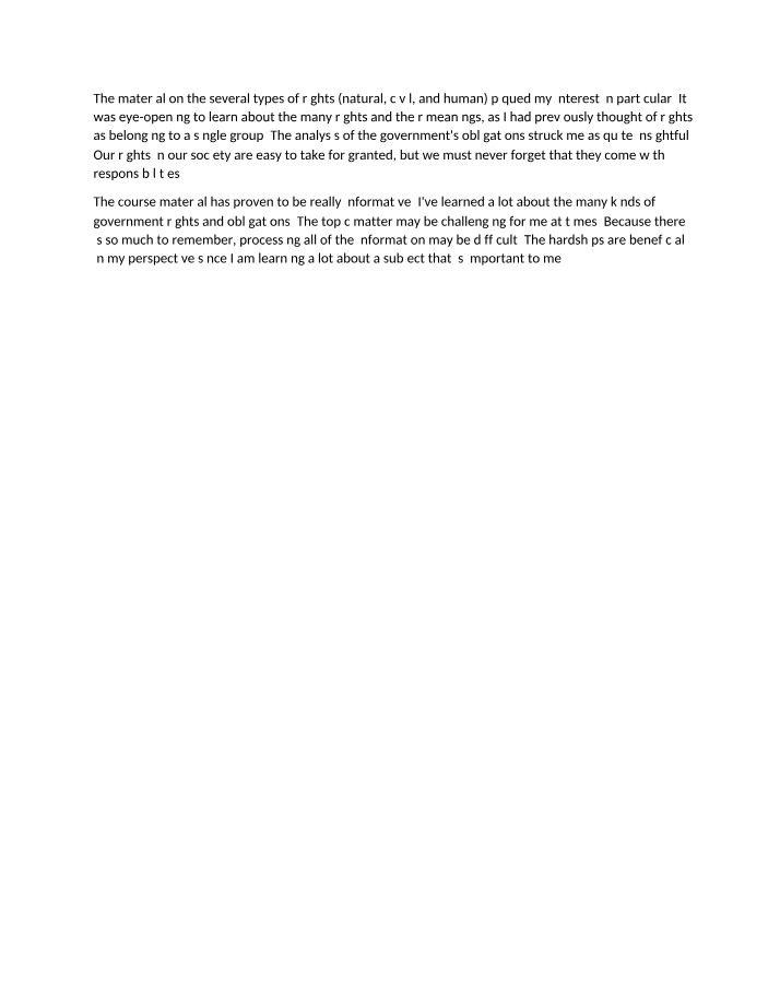 POL 201 - Discussion 4