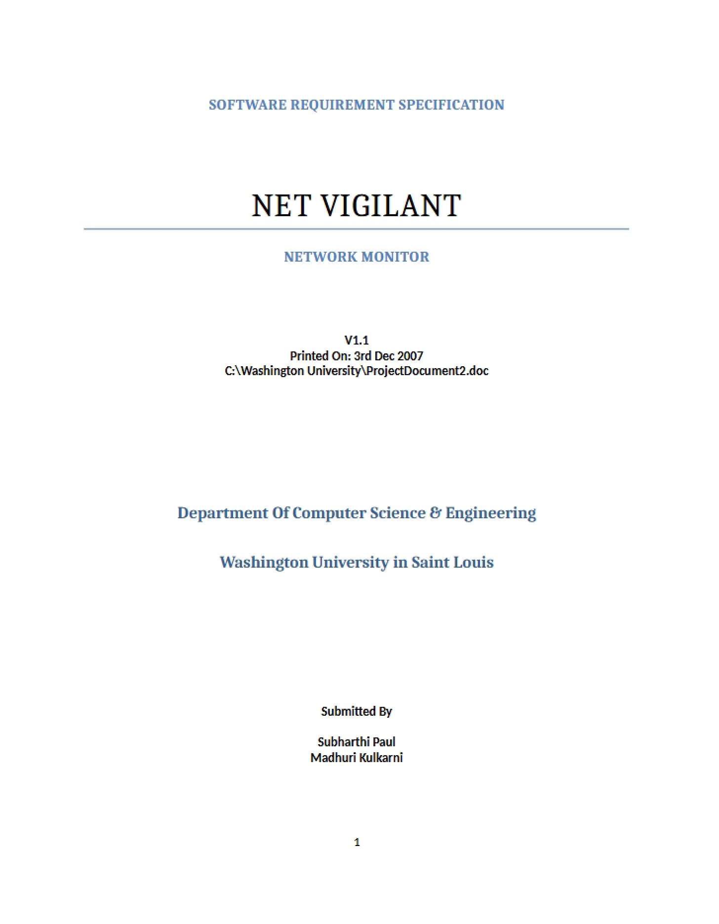 Vigilant Net