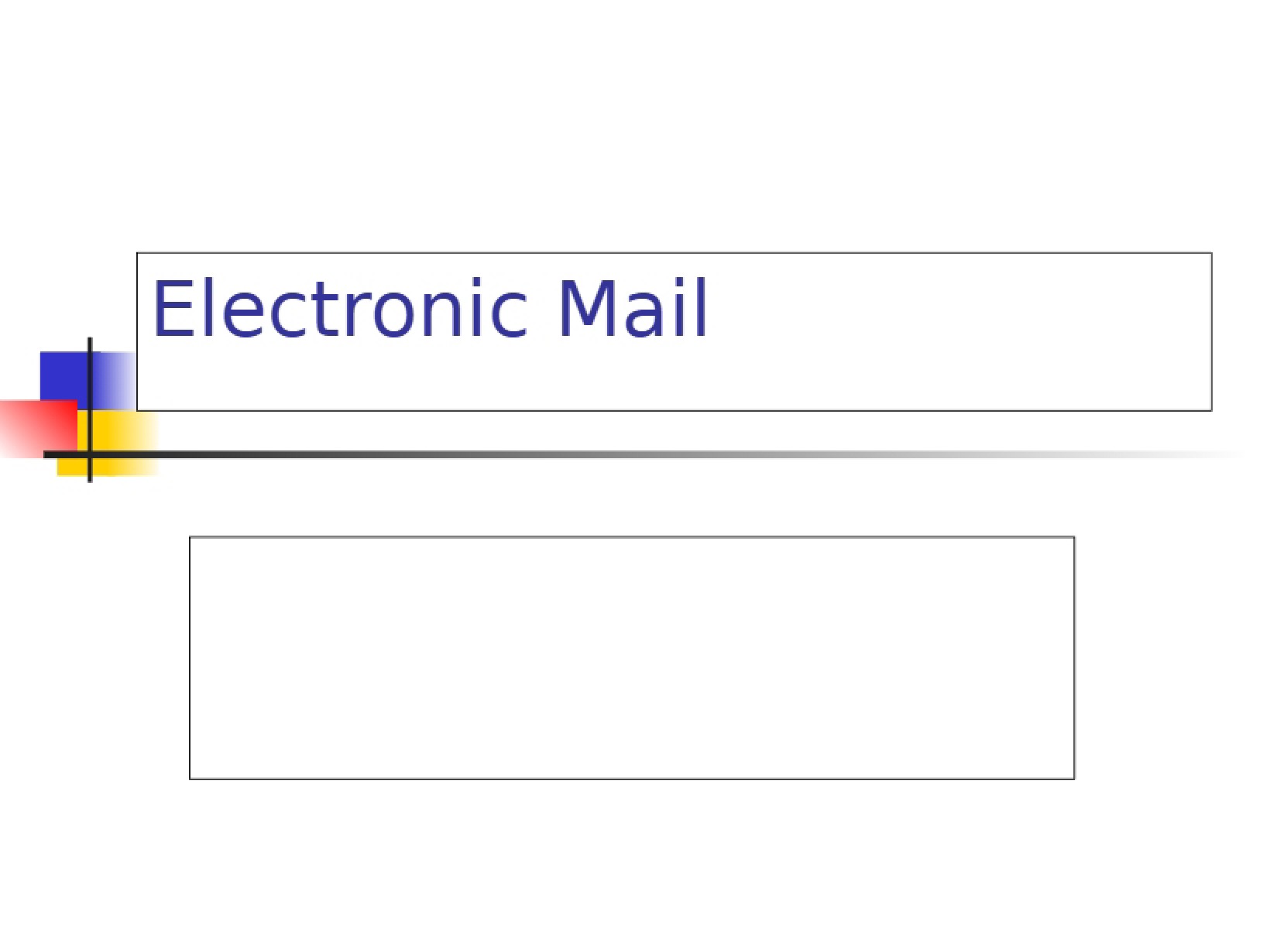 Email Systems
