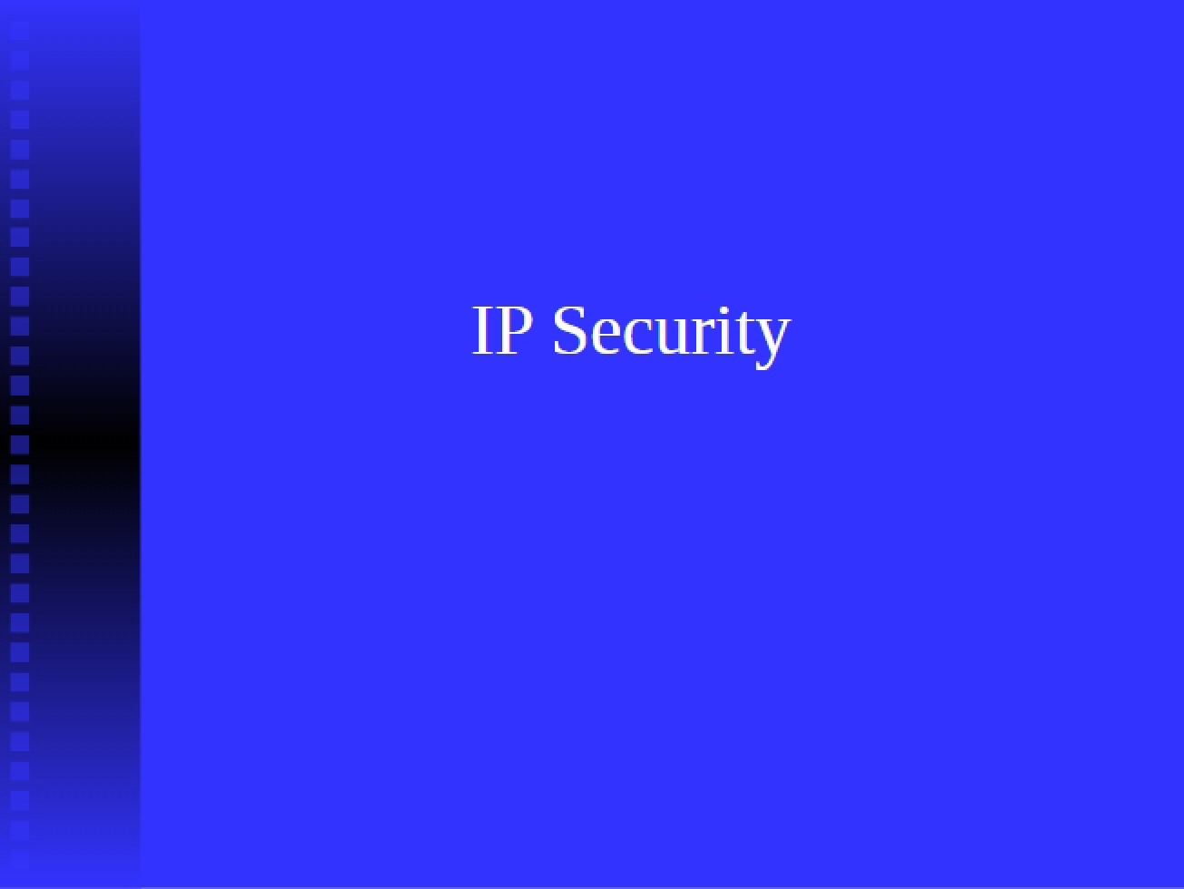 Security of IP