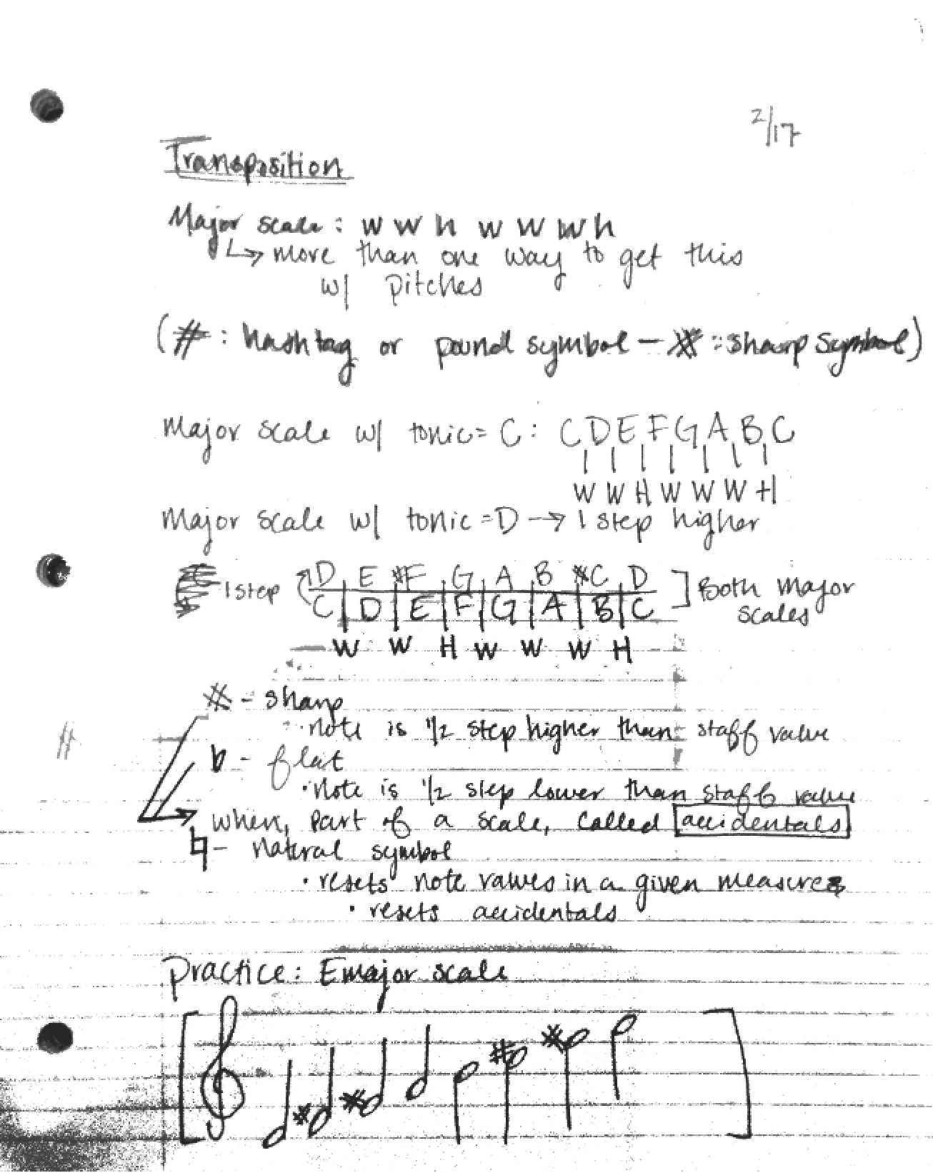 Theory Notes 2