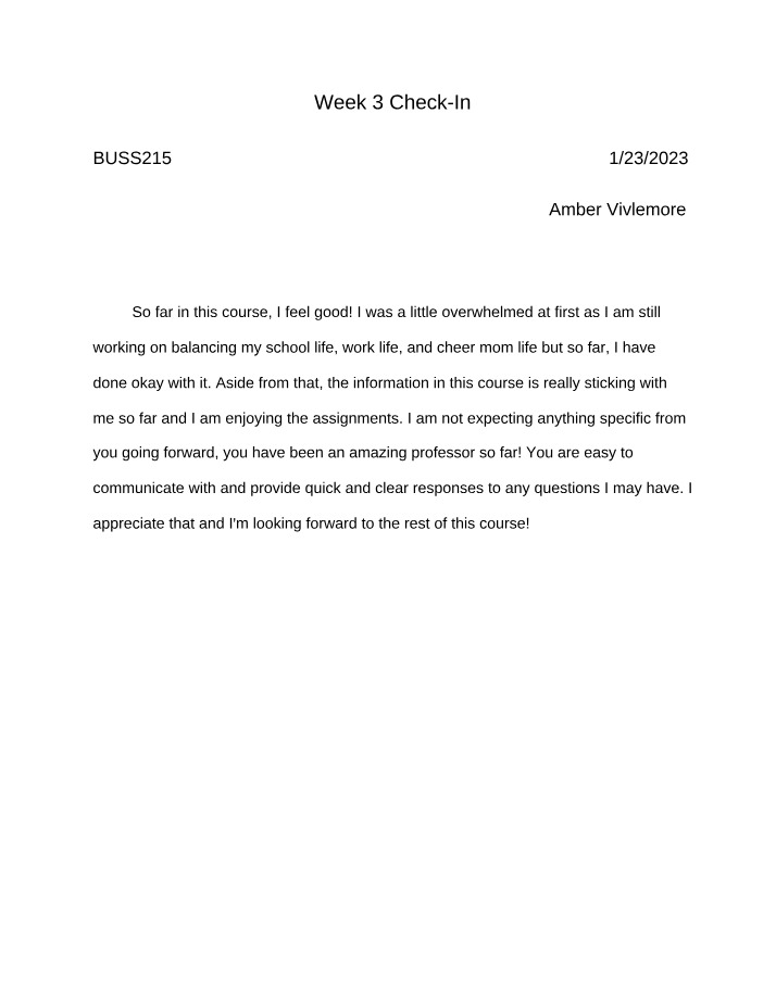 Week 3 Check-In Submission