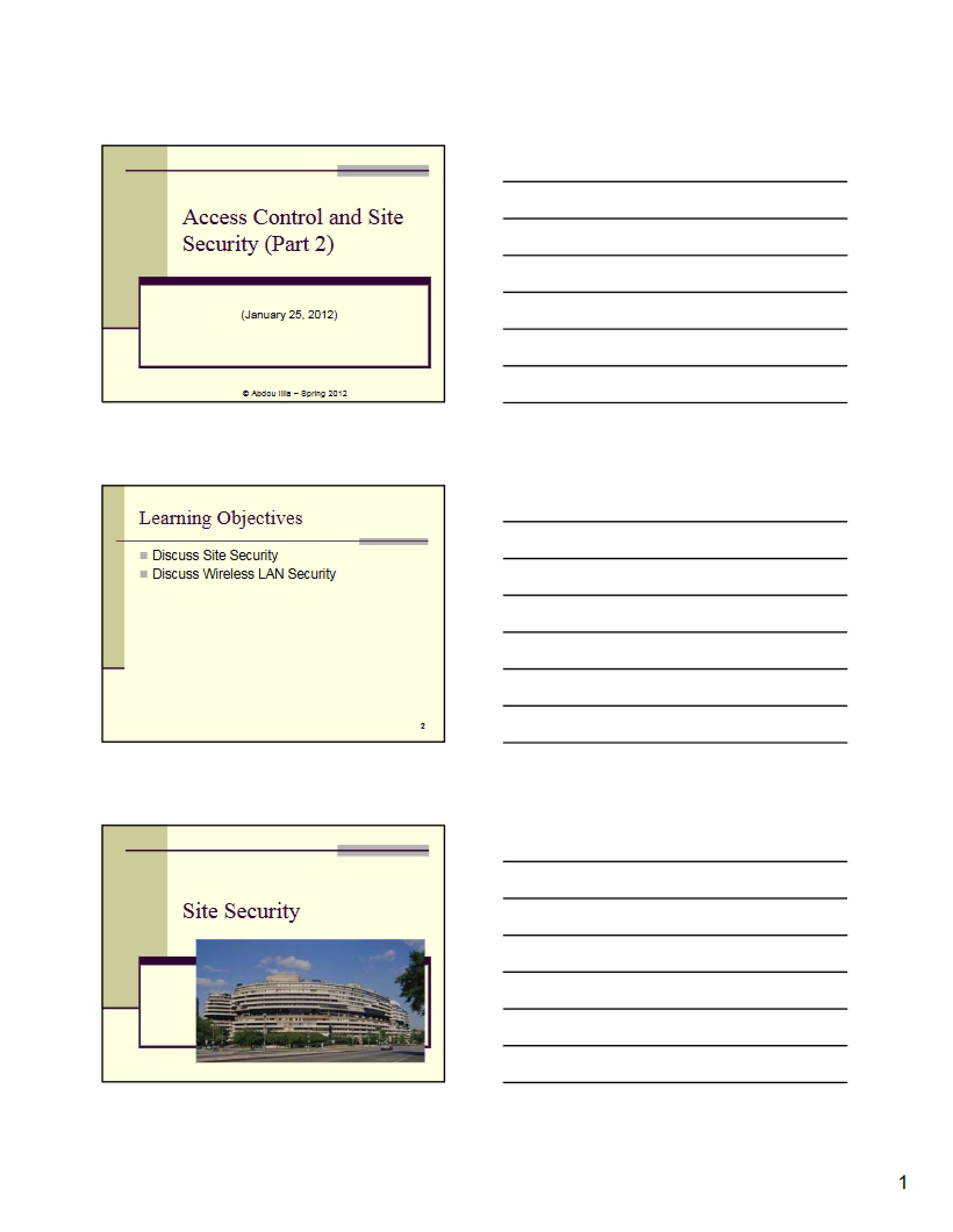 Systems Security Class 4-2 Notes