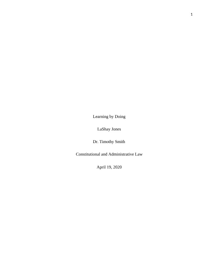 PSY110 Assignment 1