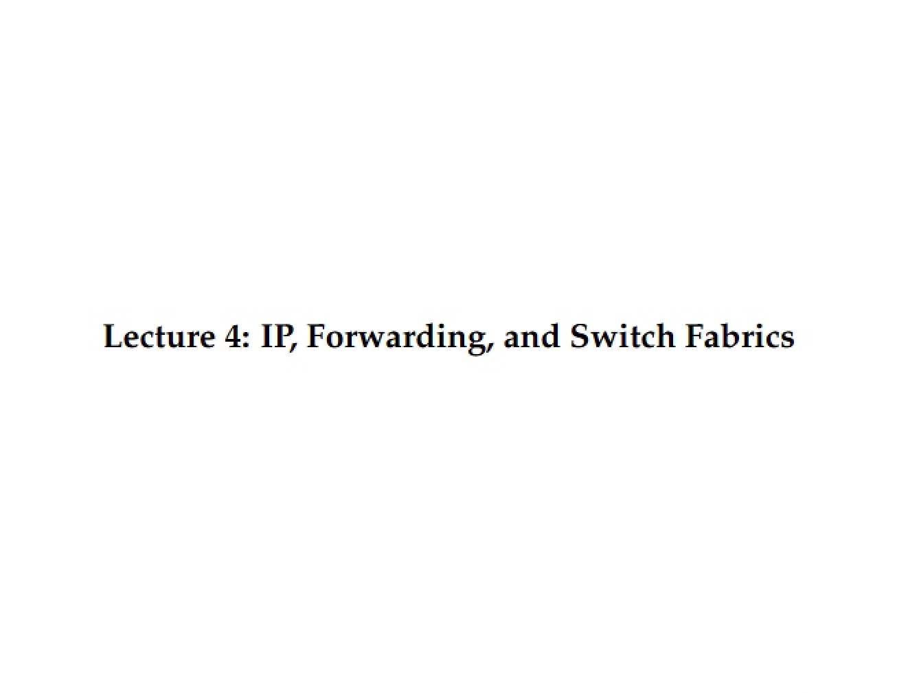 Computer Networking Lecture Notes (Set 10)