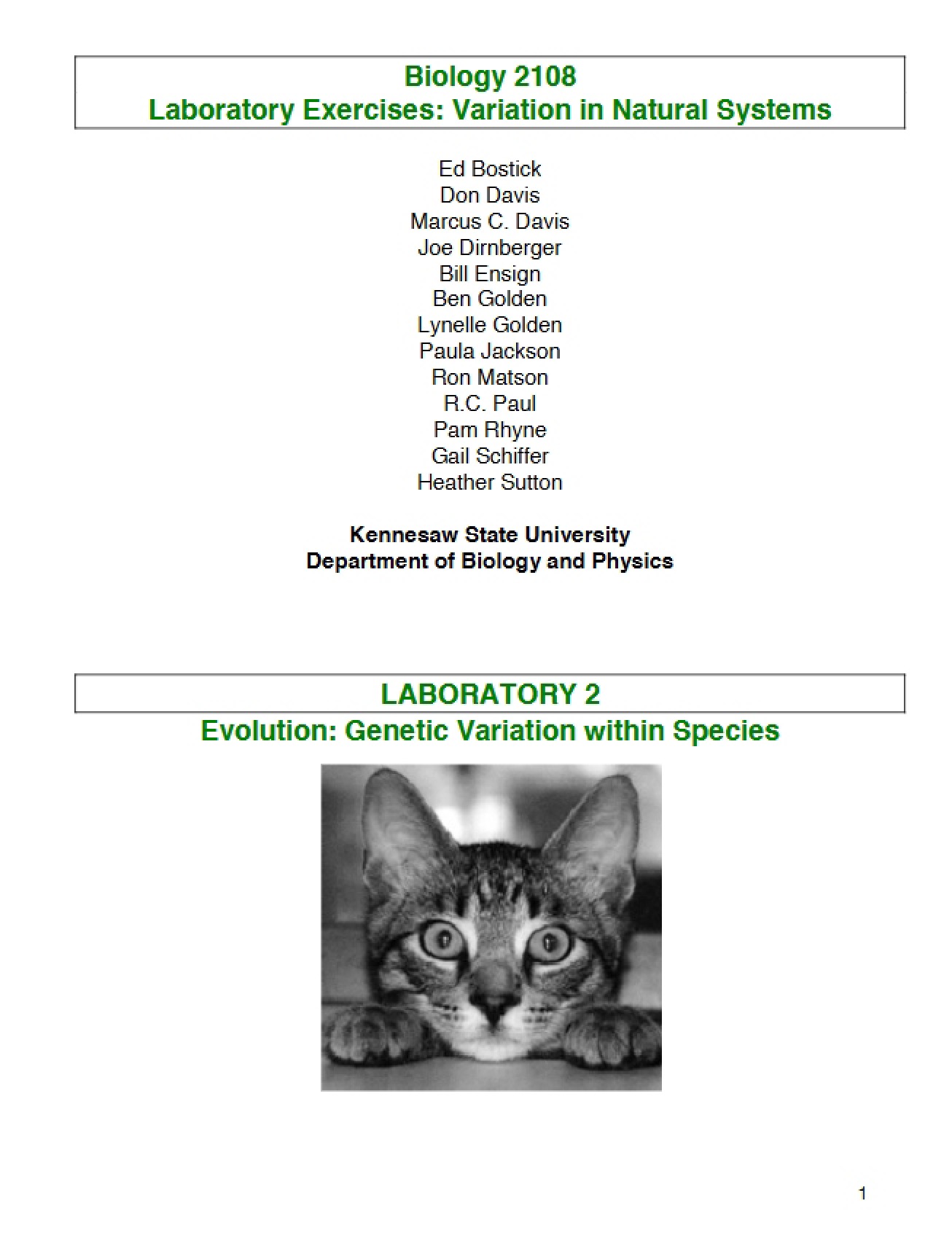 Analysis of Genetic Variation within Species in the Context of Evolution