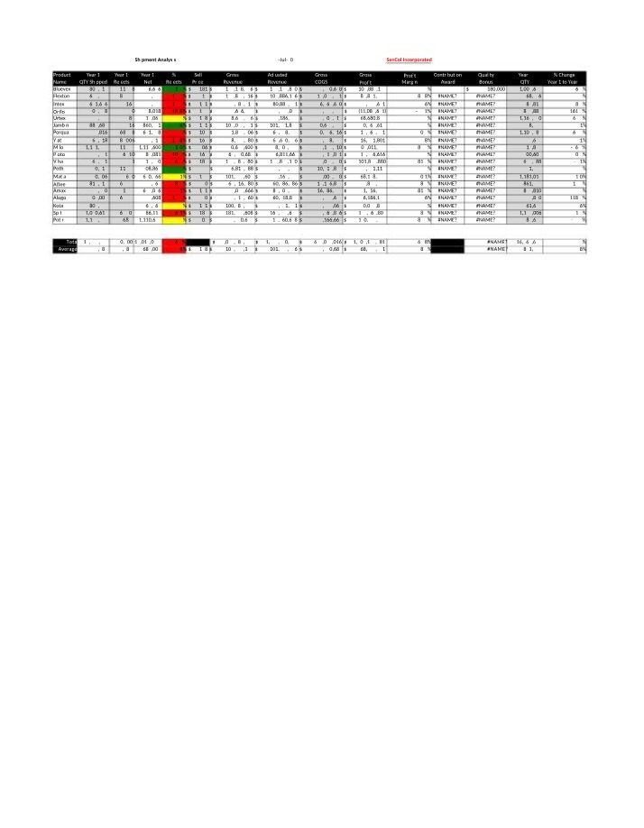 Excel Week 6 Inclass Practice Starter File v210213 B