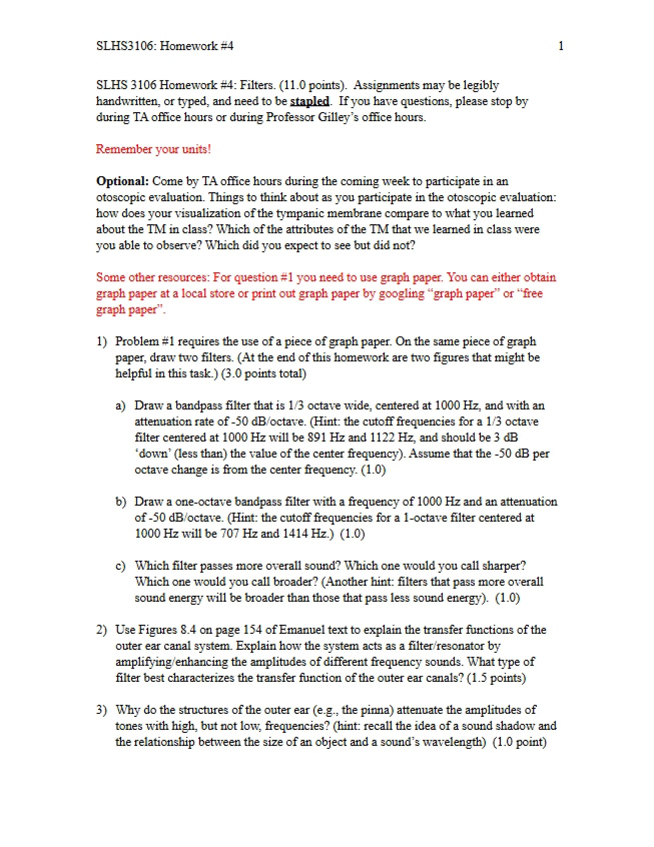 Homework 4 for Spring 2014