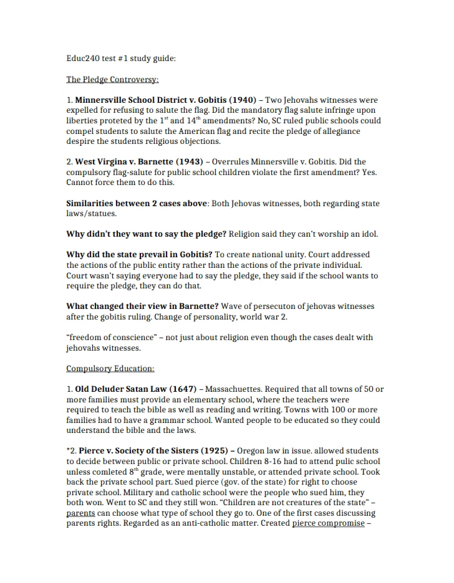 Controversy over Pledge