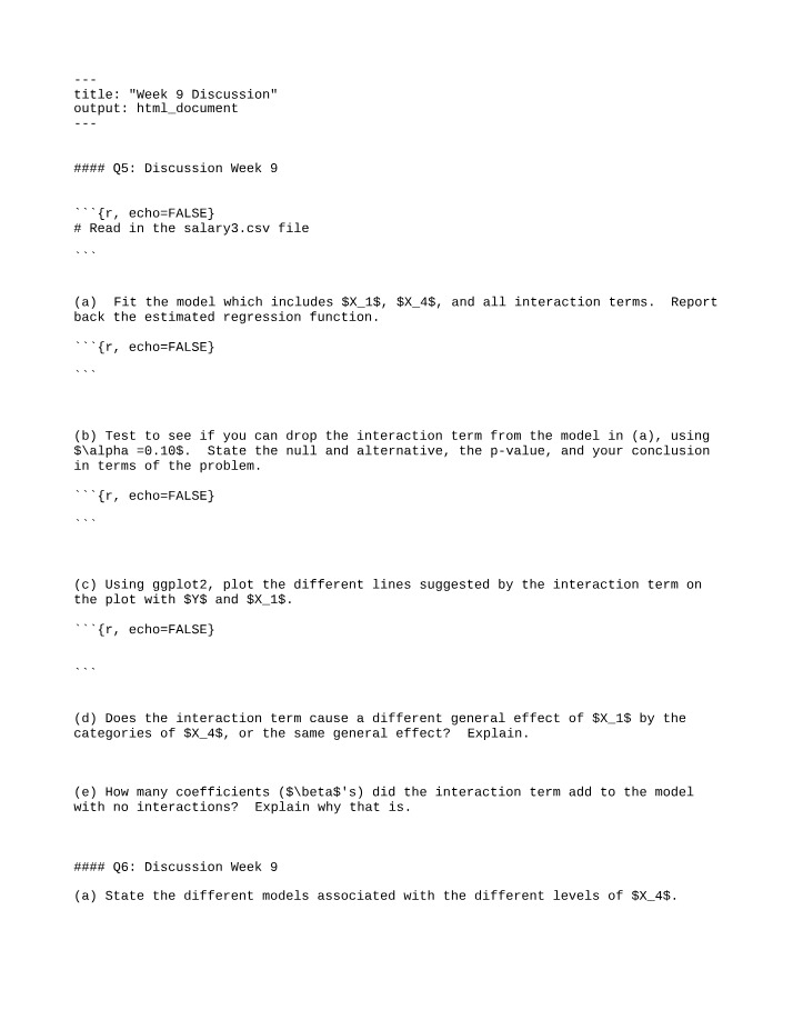 Week 9 R Discussion Template