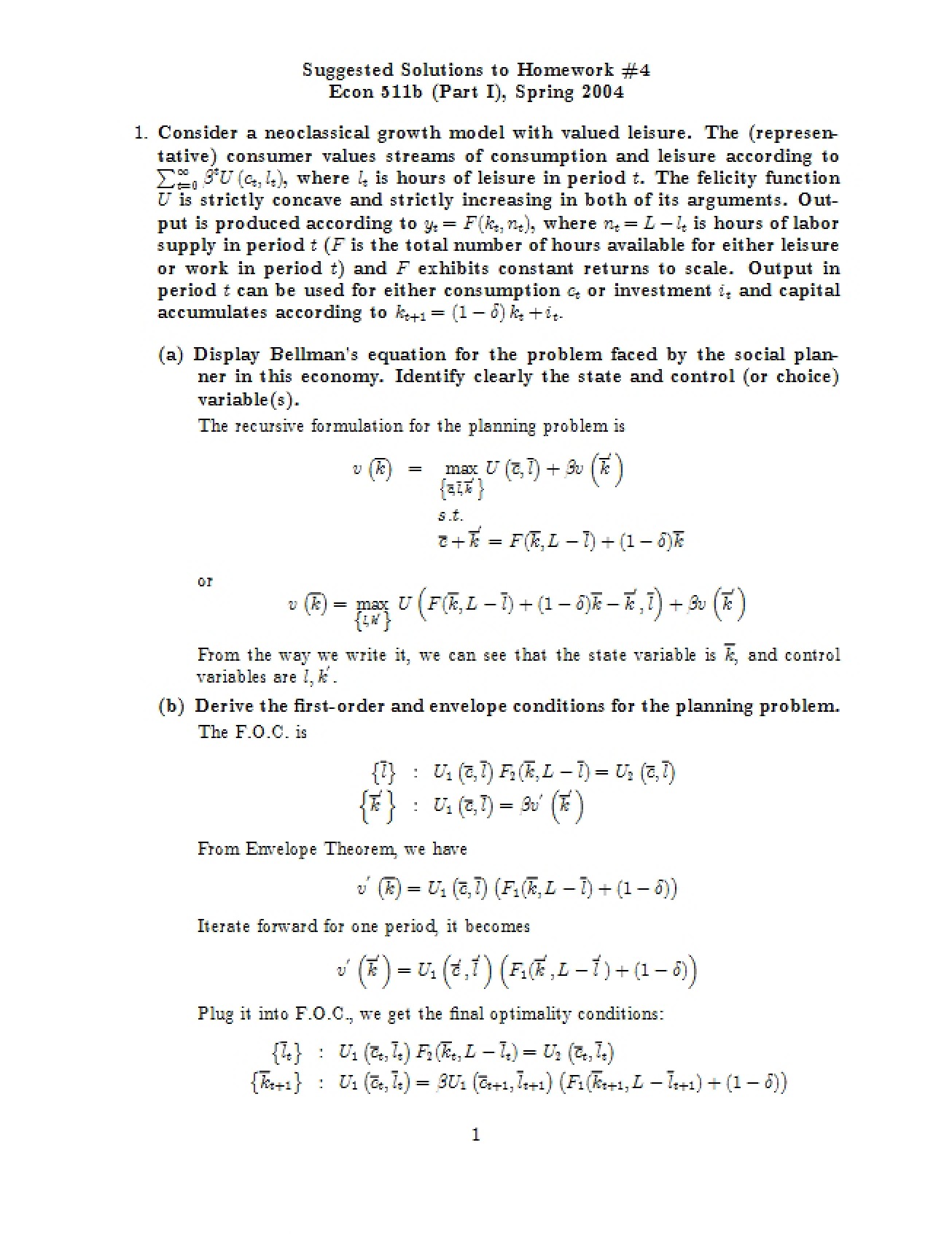 Homework Set 4
