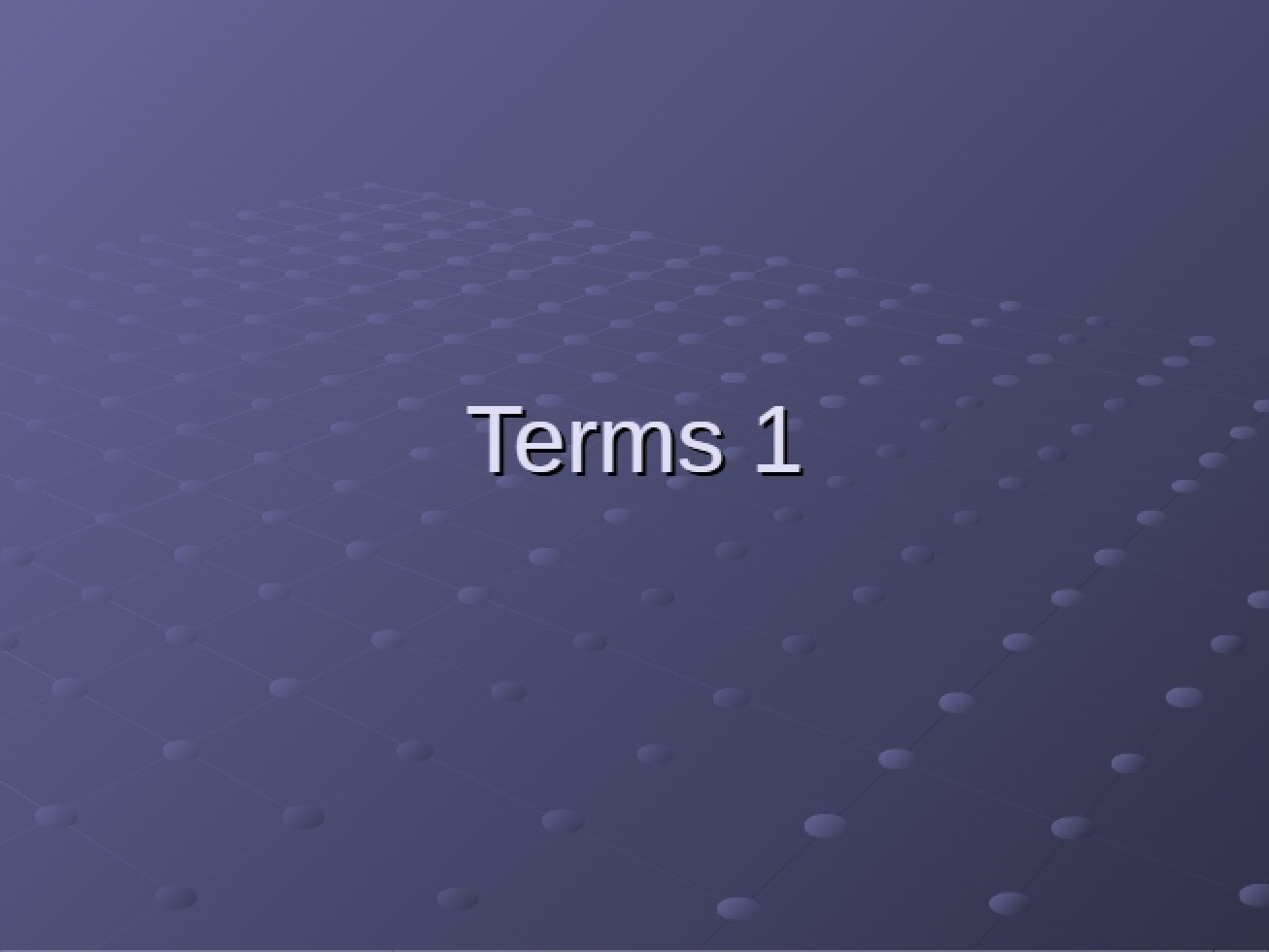 VGA Terms 1
