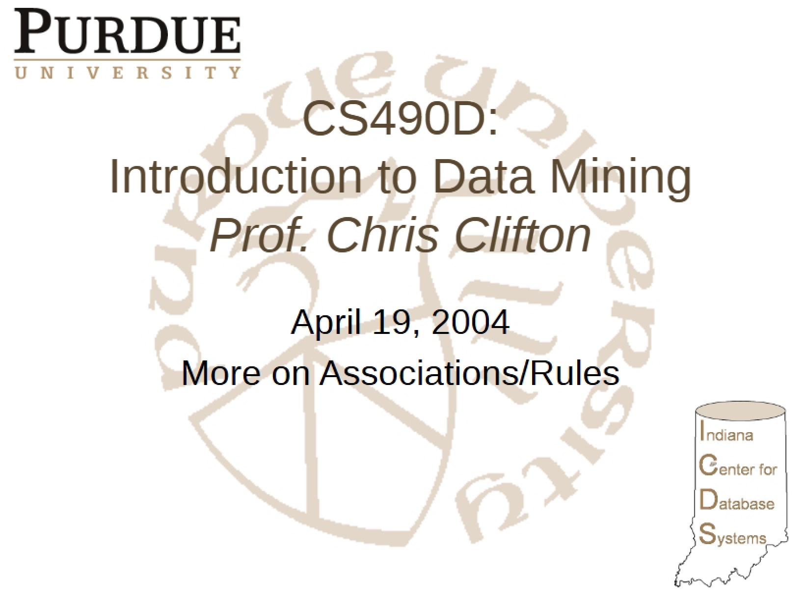 Data Mining Fundamentals