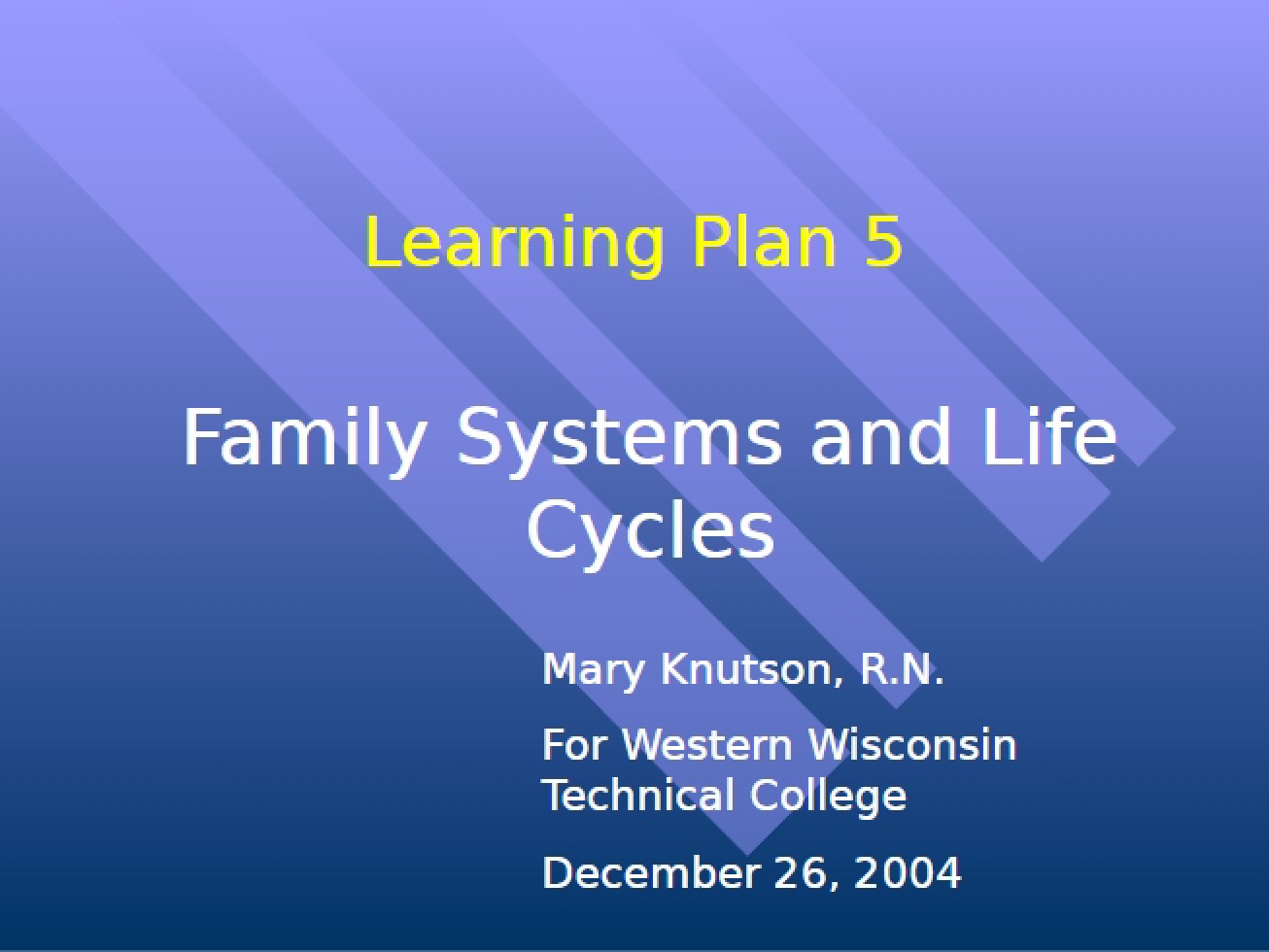 Family Systems Theory