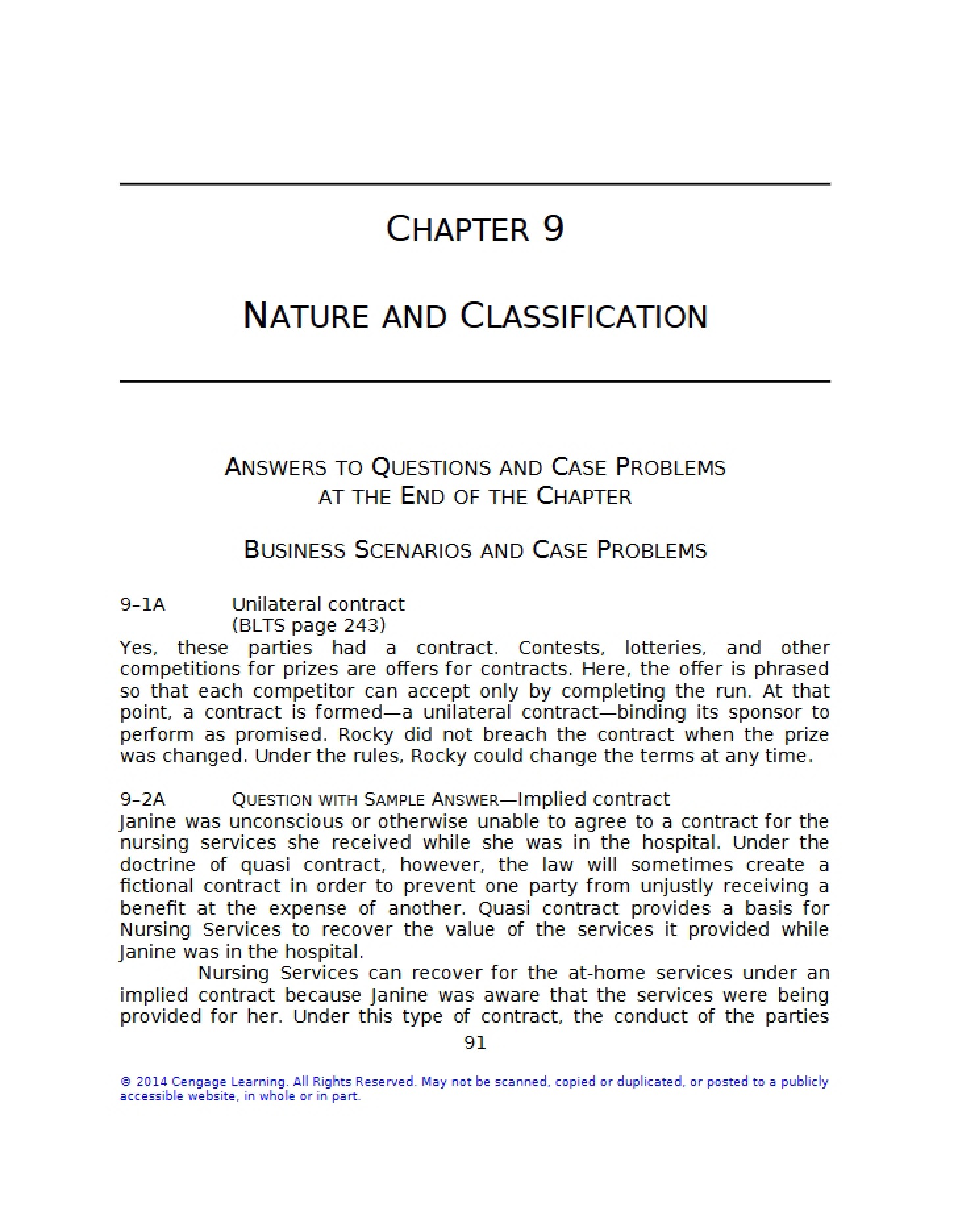 Categorization and Nature