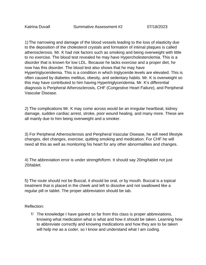 Assessment #2 - Summative