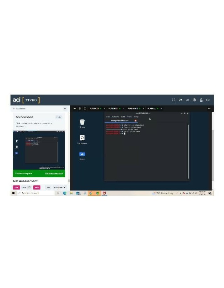 Linux Command Line - ITPro Lab Assessment