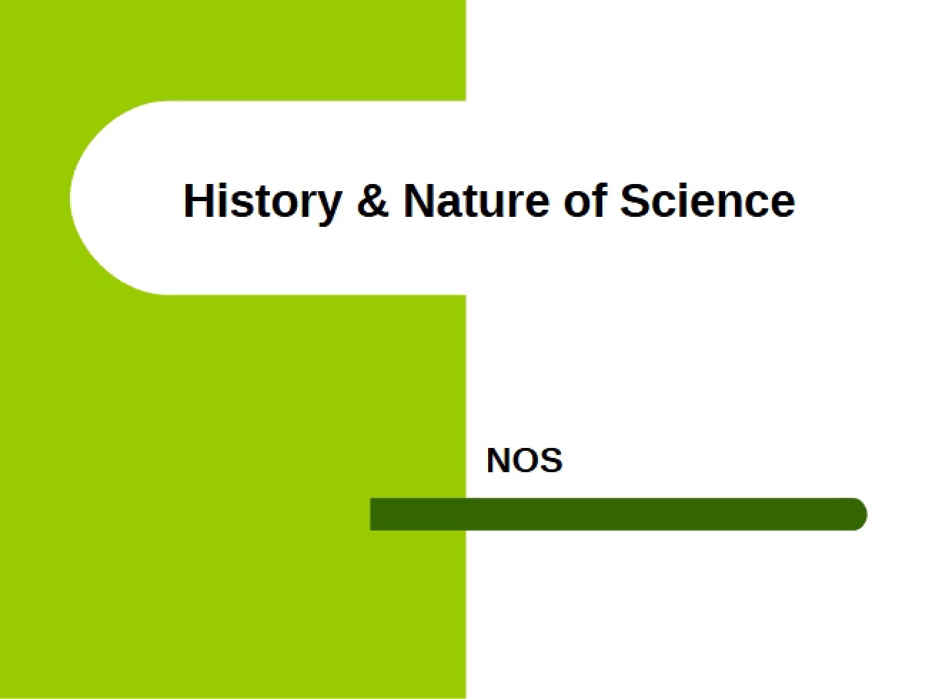 Nature and History of Science
