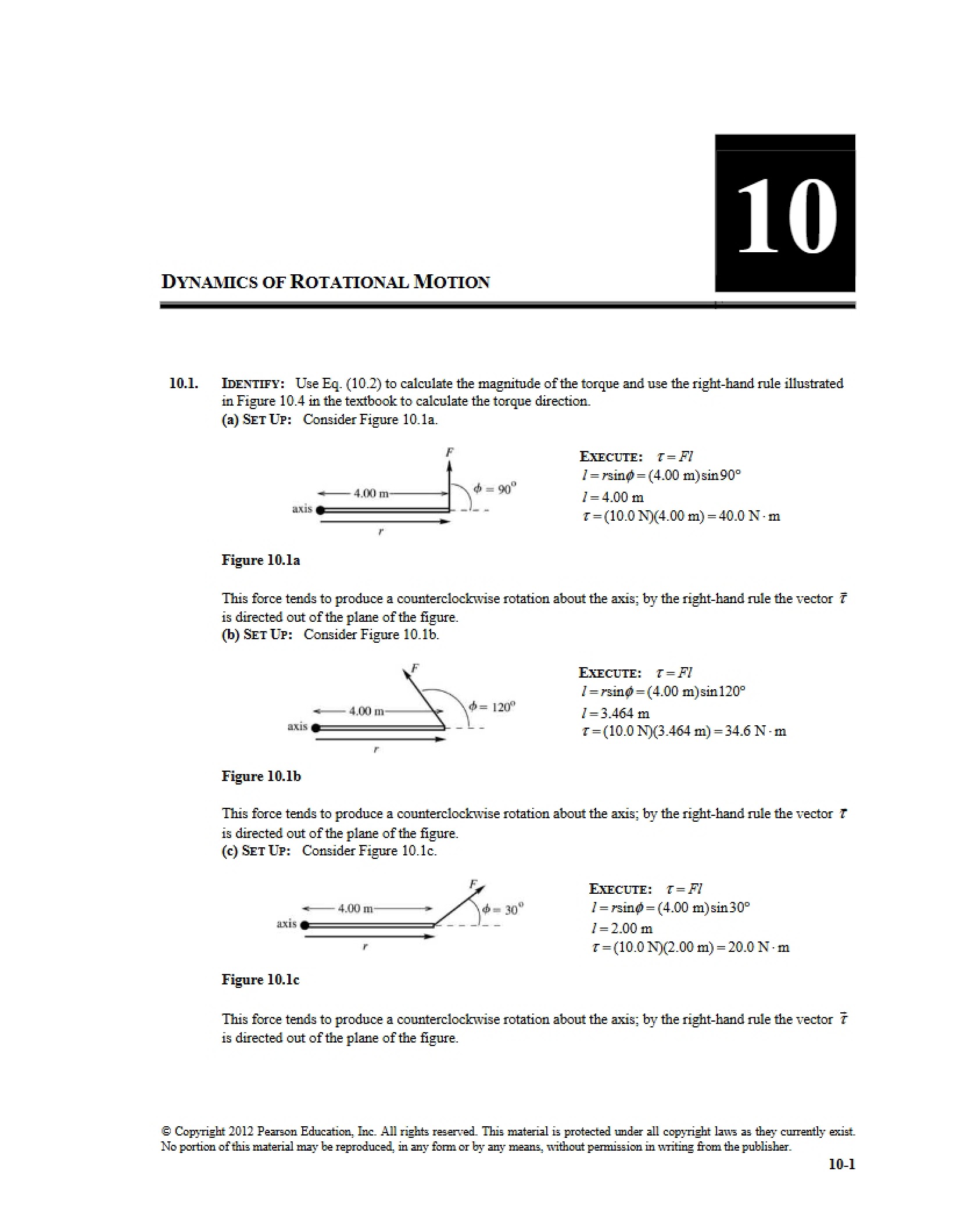 Rotational Motion Dynamics